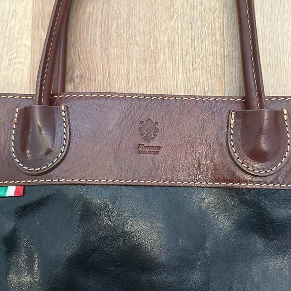 Leather tote from Italy - Picture 7 of 7